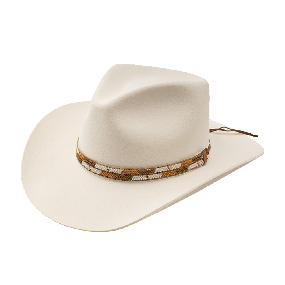 Charlie 1 Horse Hats Charlie 1 Horse X Lainey Wilson White Lightnin Felt Precreased Hat