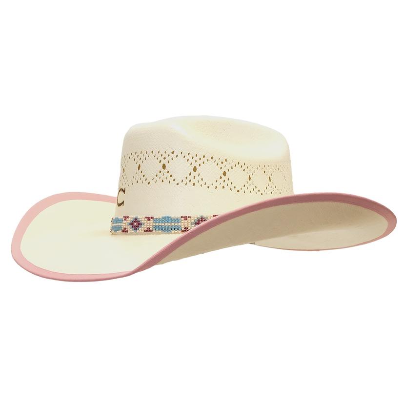 Charlie 1 Horse Hats Natural / Youth / Round Oval Charlie 1 Horse Gracie Jr Youth Straw Hat
