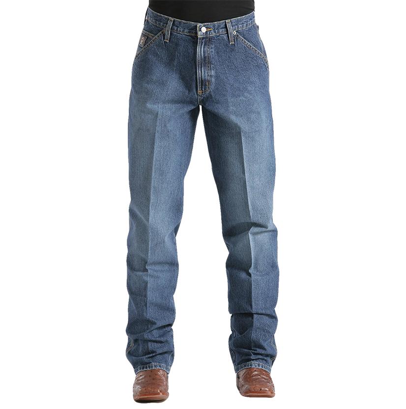 Cinch Apparel Cinch Blue Label Loose Fit Medium Stonewash Men's Jeans