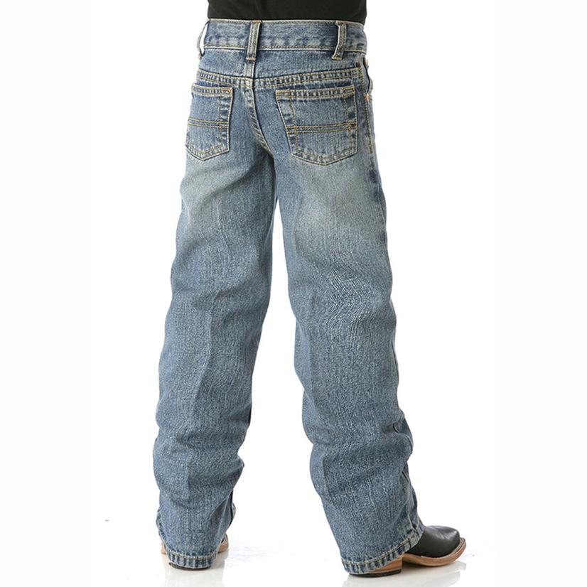 Cinch Apparel Cinch Boy's White Label Traditional Rise Regular Fit Jeans - Medium Wash