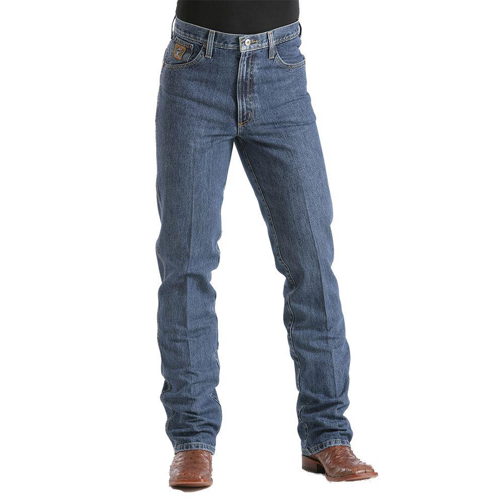 Cinch Apparel Cinch Bronze Label Slim Fit Dark Stonewash Men's Jeans