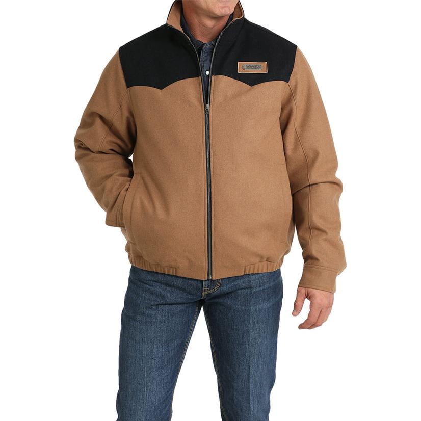 Cinch Apparel Cinch Brown Wool Concealed Carry Men's Jacket