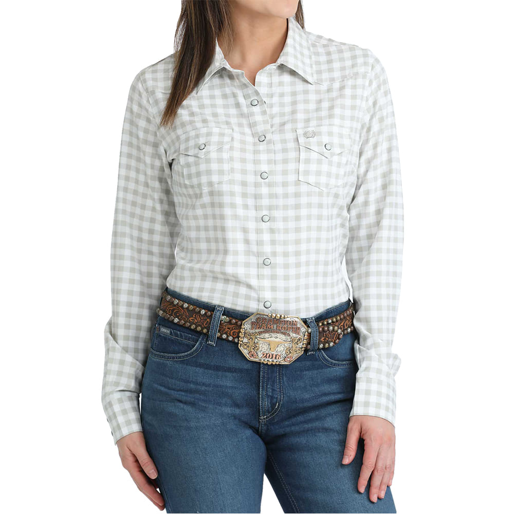 Cinch Apparel Cinch Ladies Arenaflex Long Sleeve Snap Shirt