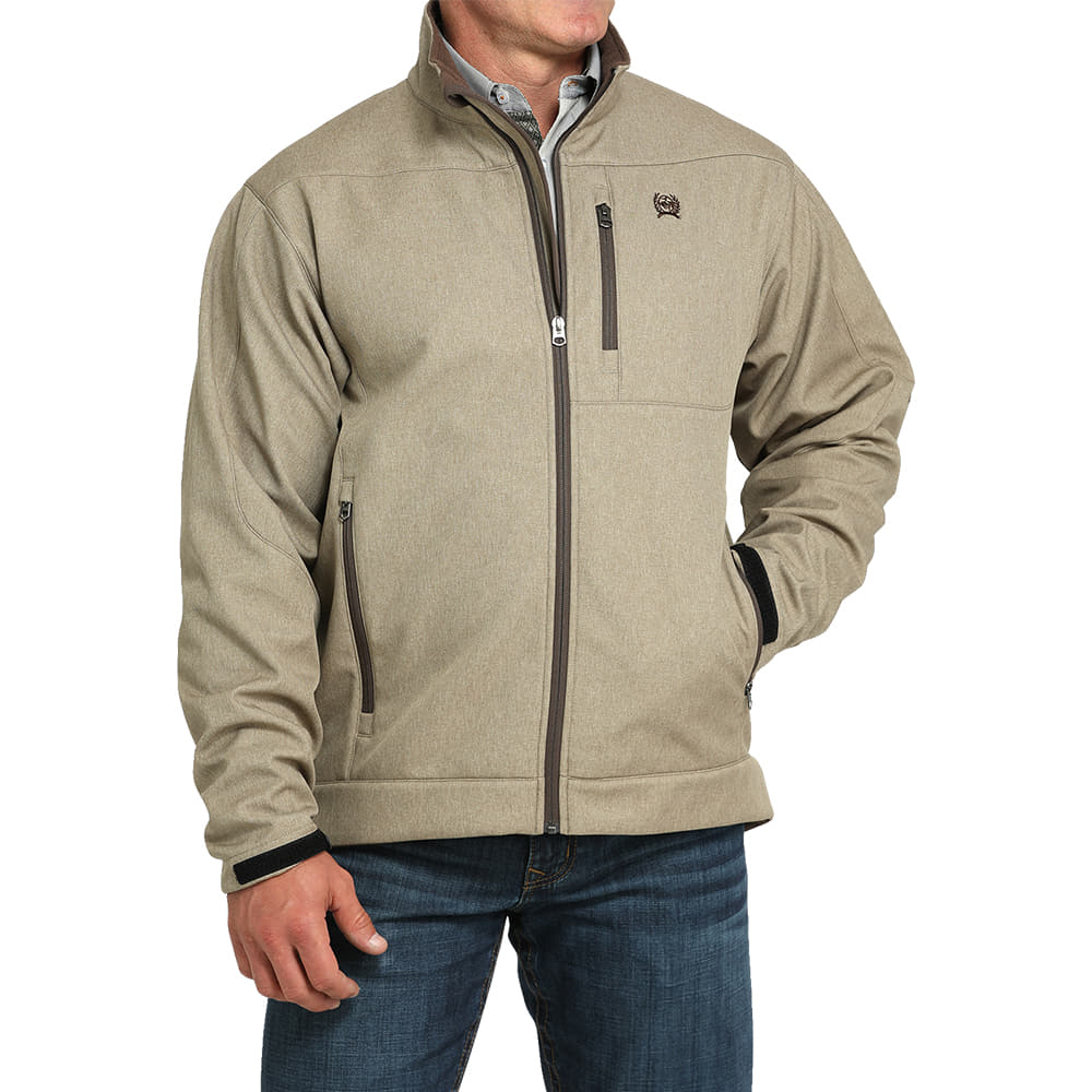 Cinch Apparel Cinch Men's Tan Bonded Jacket