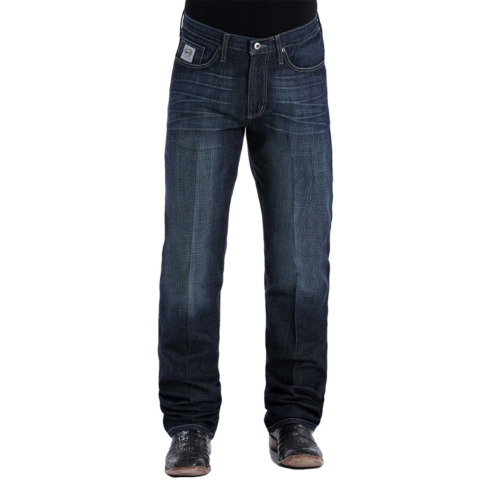 Cinch Apparel Cinch Mens Silver Label Straight Slim Mid Rise Denim Jeans