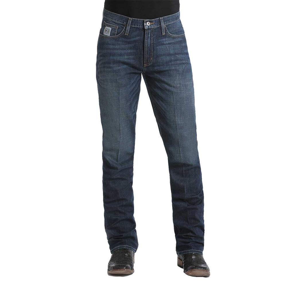 Cinch Apparel Cinch Silver Label Slim Fit Dark Stonewash Men's Jeans
