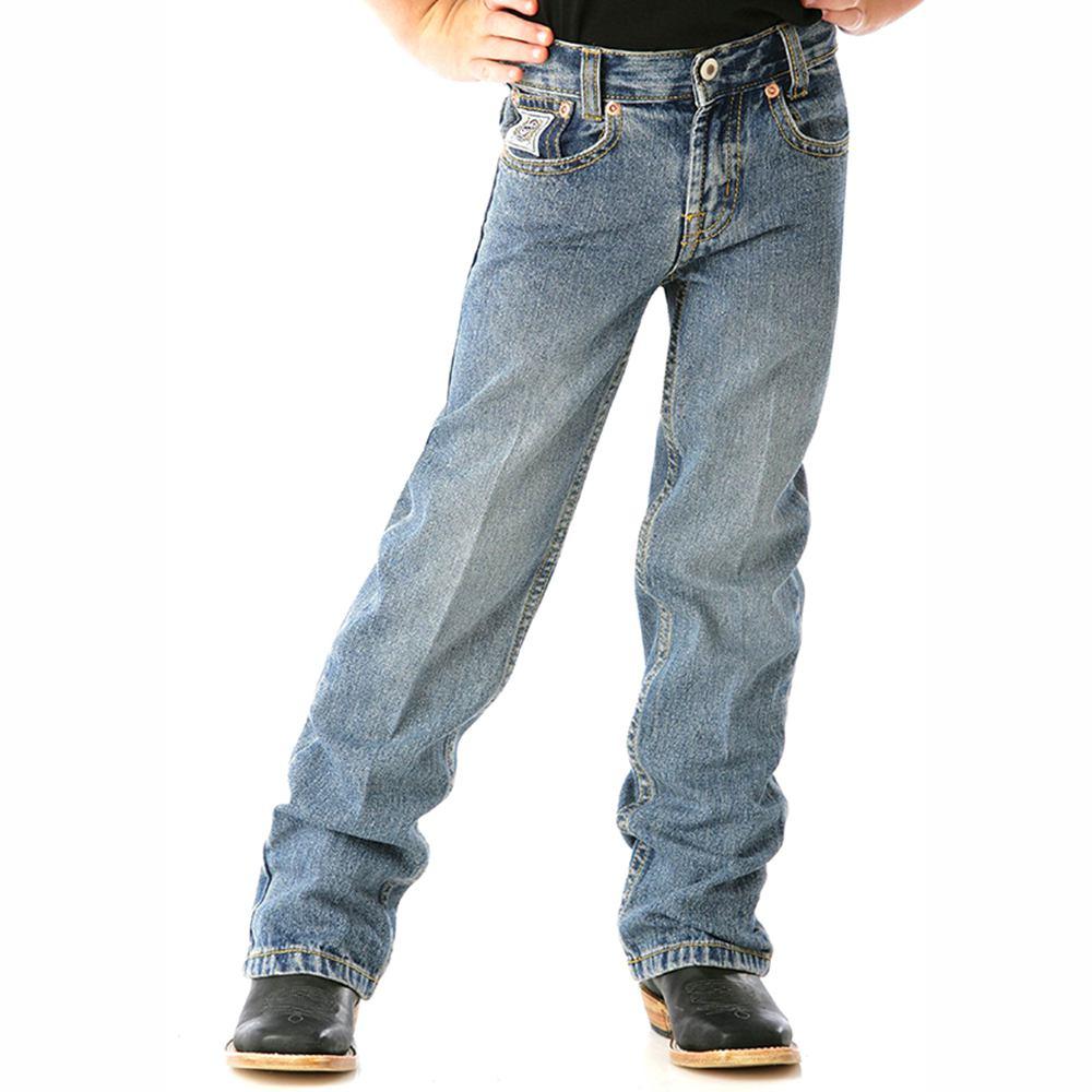 Cinch Apparel Cinch Toddler Boys' White Label Regular Fit Traditional Rise Jean - Light Stonewash