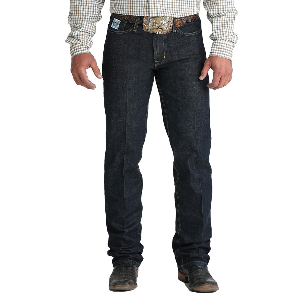 Cinch Apparel Cinch White Label Straight Relaxed Mid Rise Dark Men's Jeans