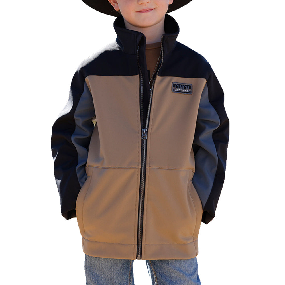 Cinch Apparel Color Blocked Bonded Jacket