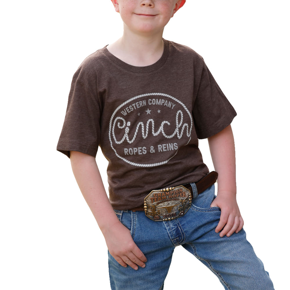 Cinch Apparel Crew Neck Graphic Tee