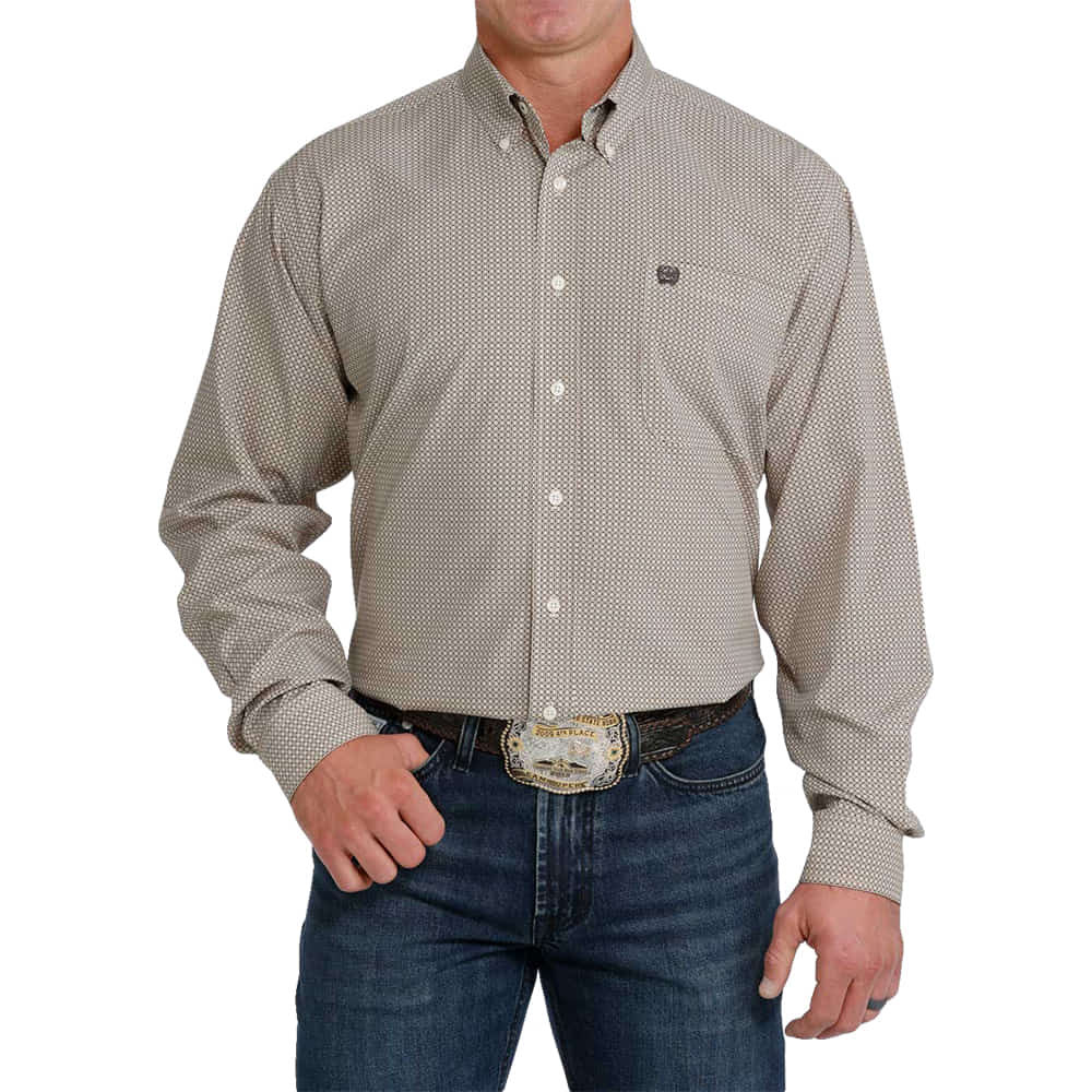 Cinch Apparel Long Sleeve Arena Flex Button Down