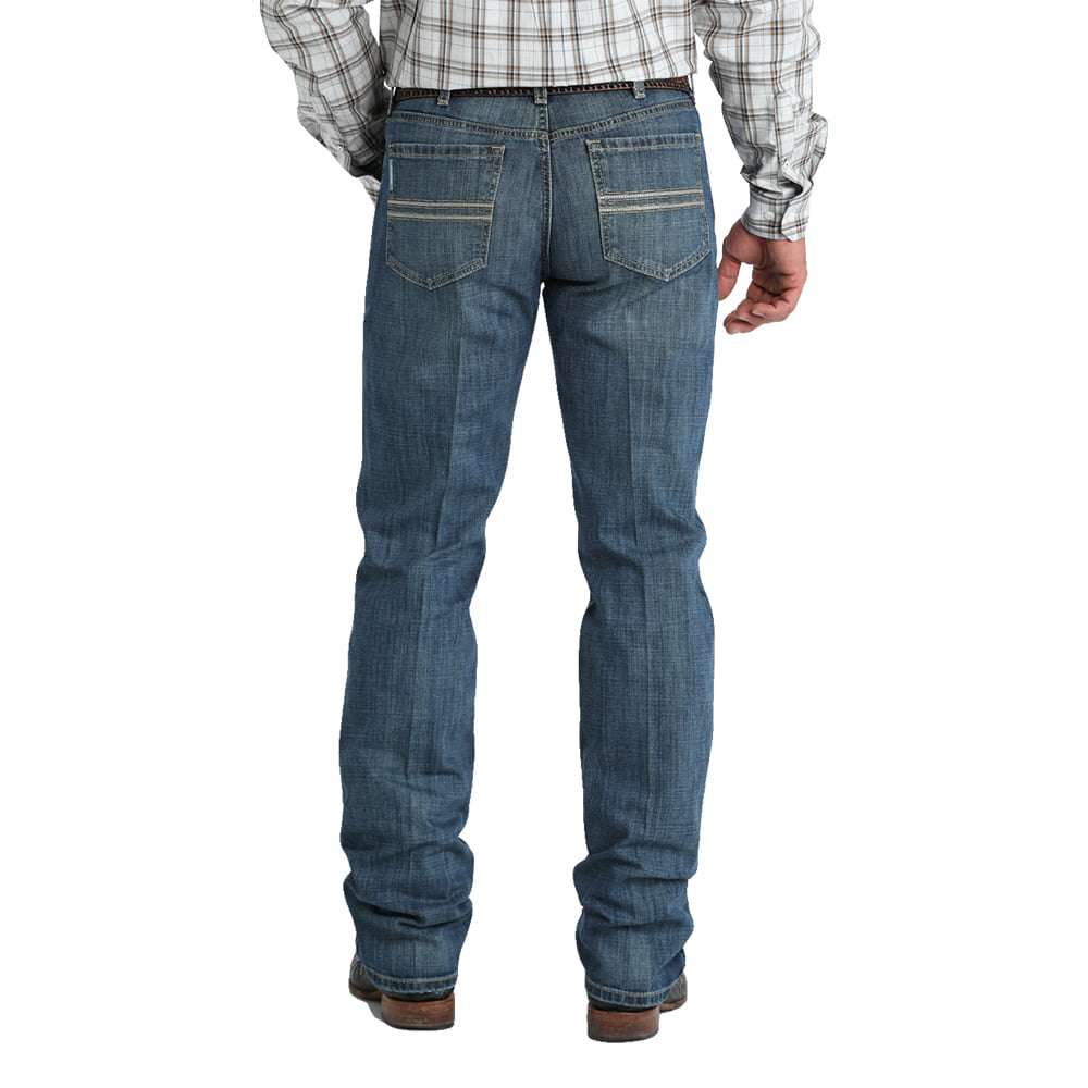 Cinch Apparel Silver Label Mid Rise Slim Fit Straight Jeans