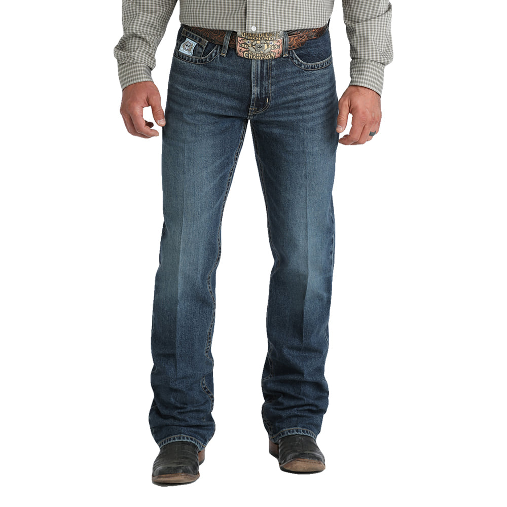 Cinch Apparel White Label Relaxed Mid Rise Straight Leg Jean