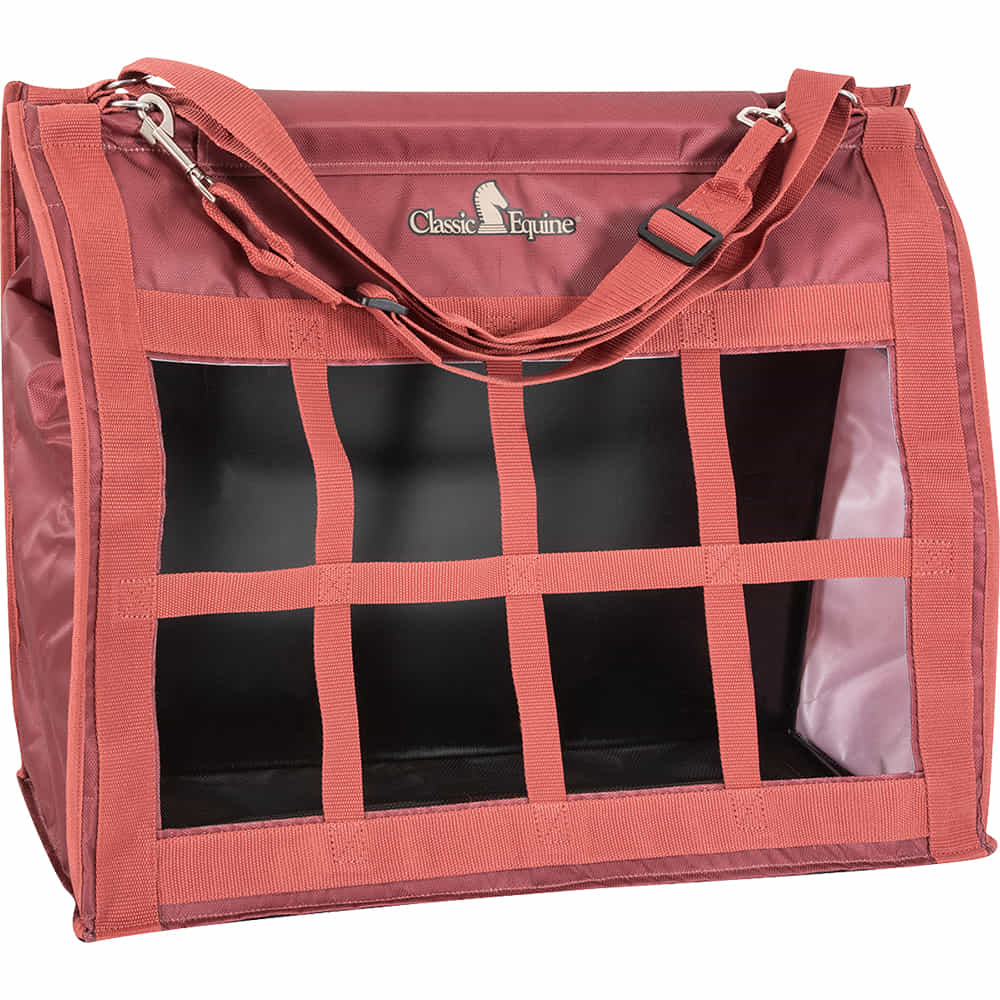 Classic Equine Supplies Classic Equine Top Load Hay Bag - Rust