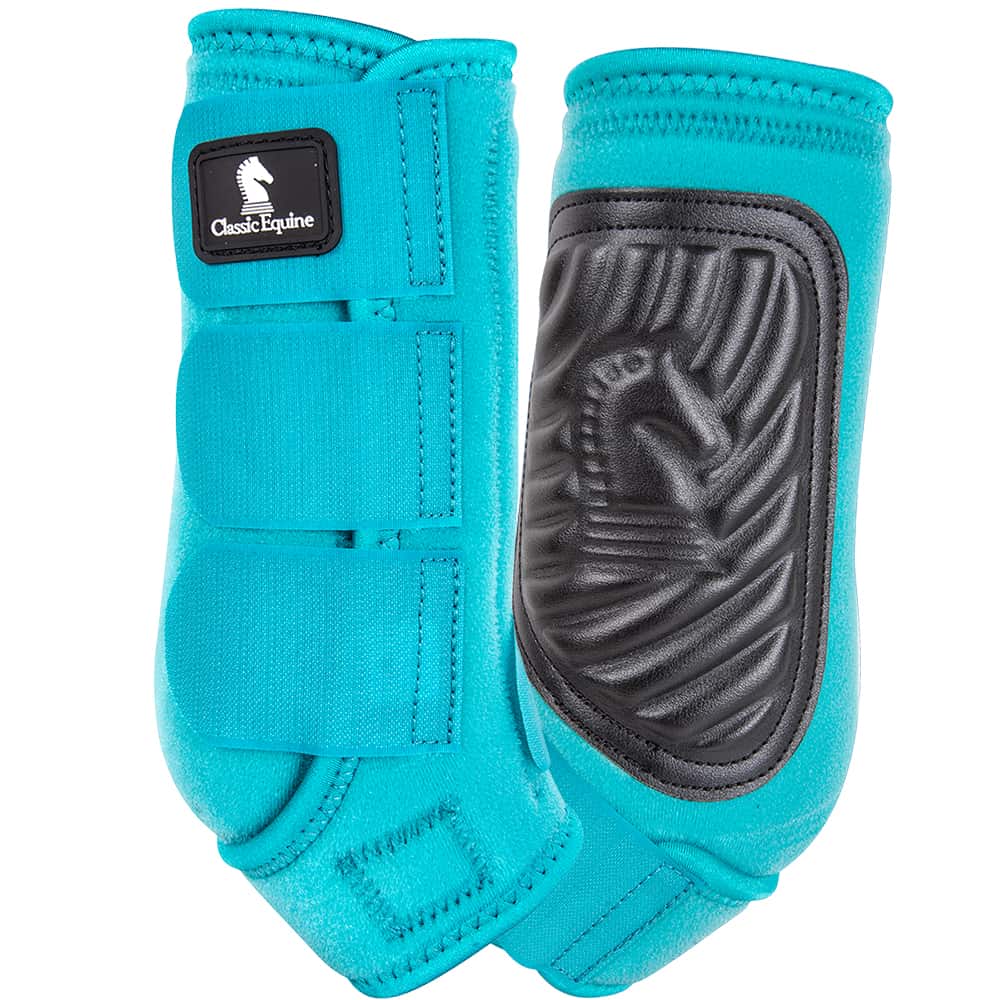 Classic Equine Tack Aqua / S Classic Equine ClassicFit Front Leg Boots
