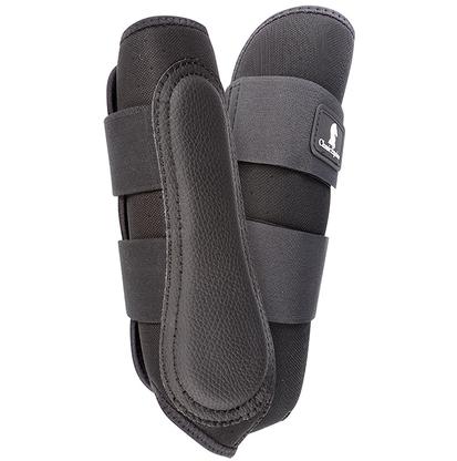 Classic Equine Tack BLACK AirWave EZ Wrap II Boot Front