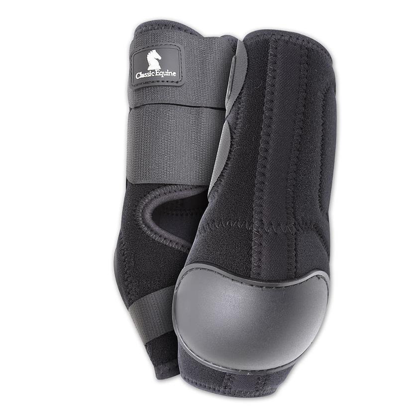 Classic Equine Tack Black Classic Equine Neoprene Skid Boots