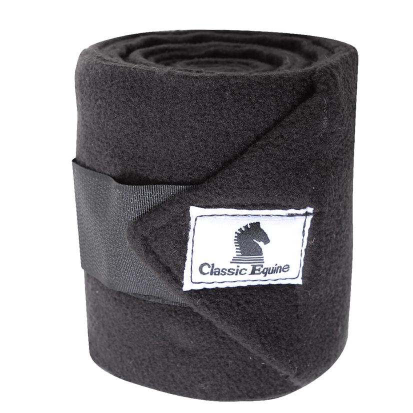 Classic Equine Tack Black Classic Equine Polo Wraps