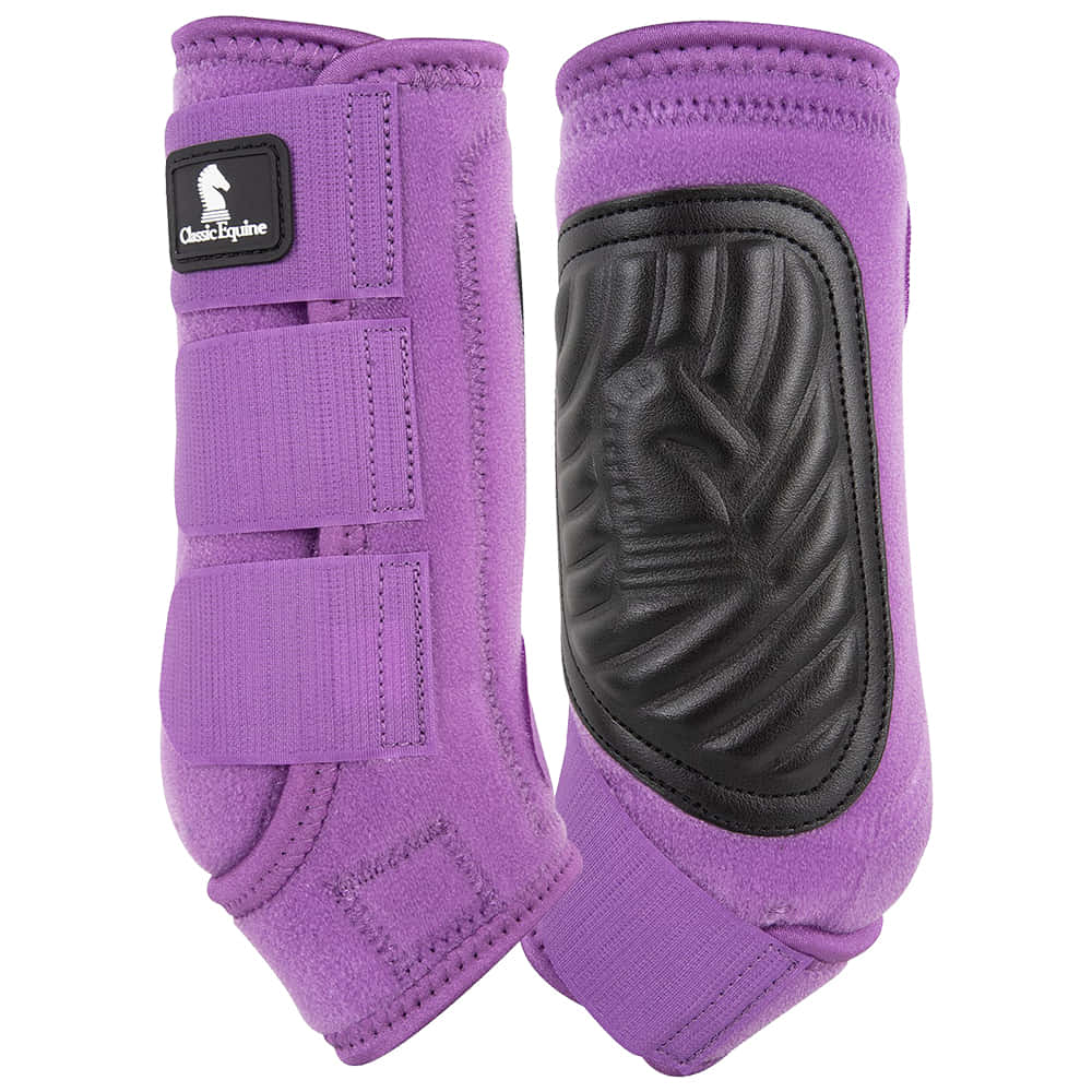 Classic Equine Tack Classic Equine Classicfit Violet Purple Front Sport Boot