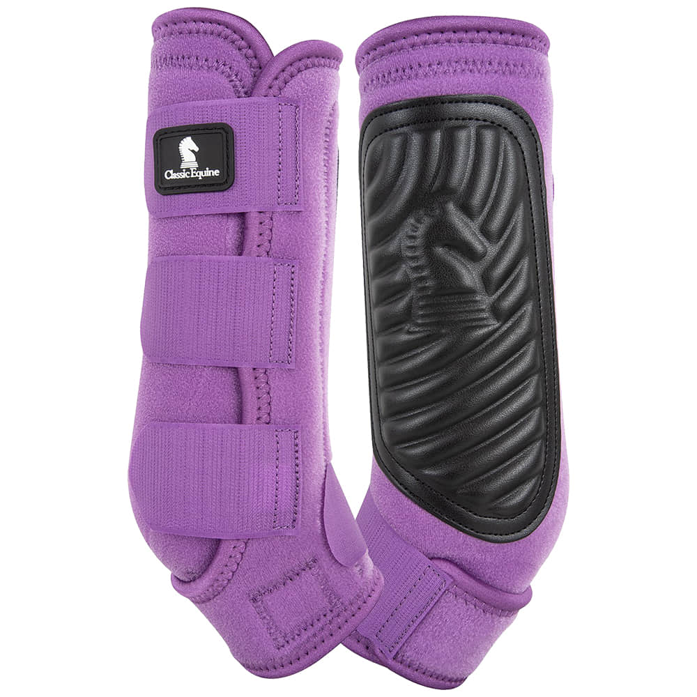 Classic Equine Tack Classic Equine Classicfit Violet Purple Hind Sport Boot