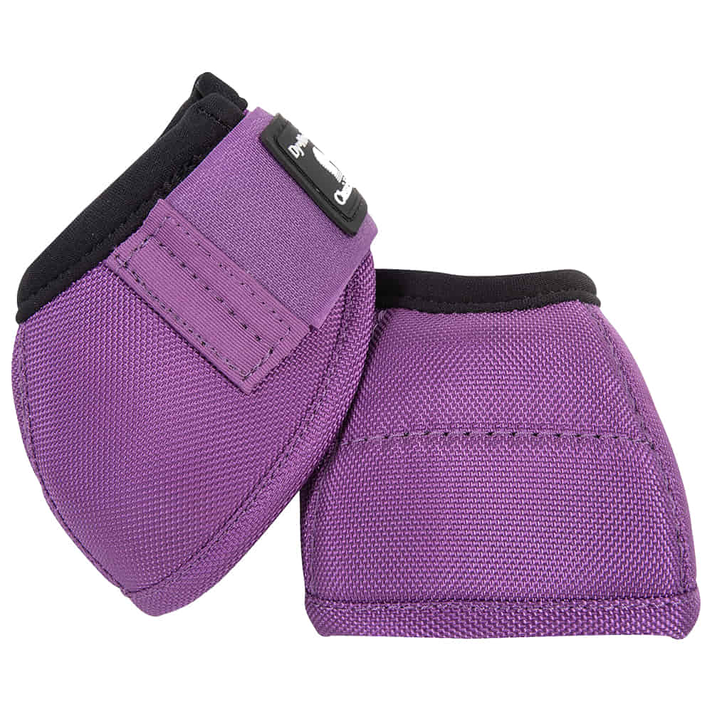 Classic Equine Tack Classic Equine Dyno No Turn Violet Purple Bell Boots