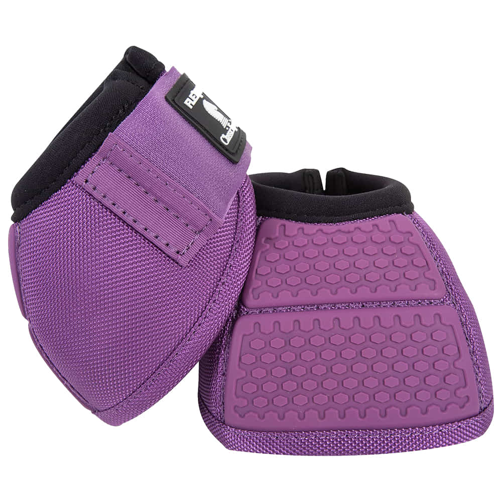 Classic Equine Tack Classic Equine Violet Purple Flexion No Turn Bell Boot