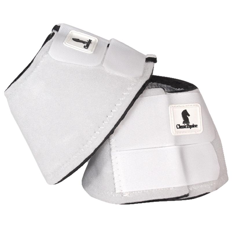 Classic Equine Tack L / White Classic Neoprene Bell Boot