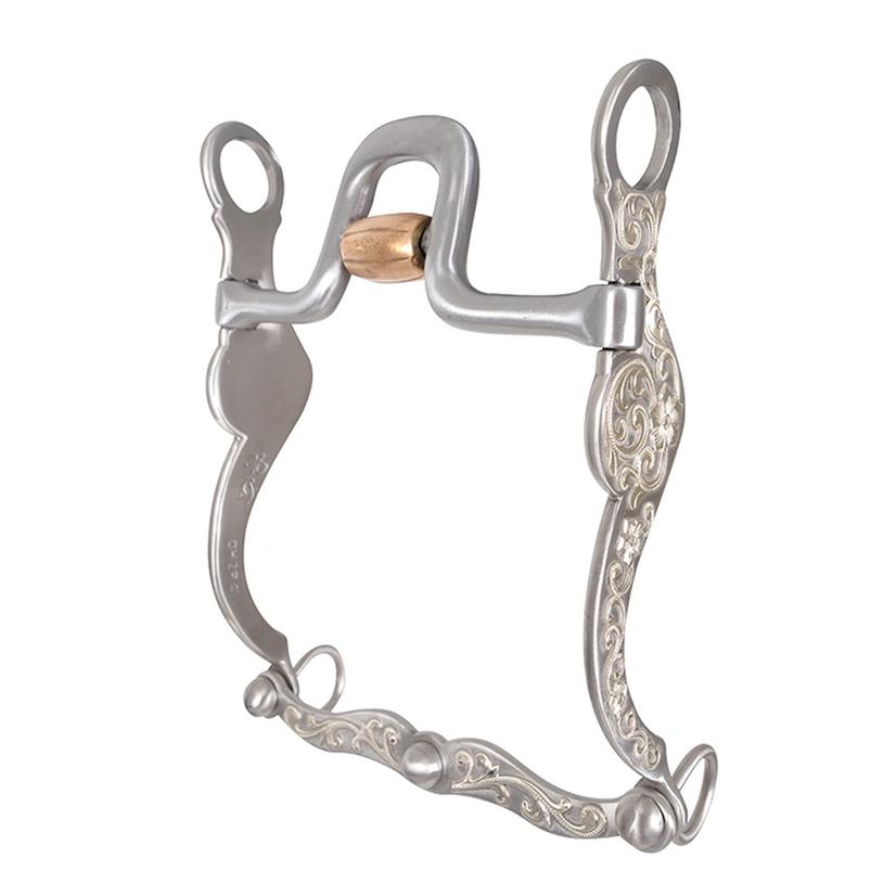 Classic Equine Tack Les Vogt Cow Horse 2" Flat Port Roller