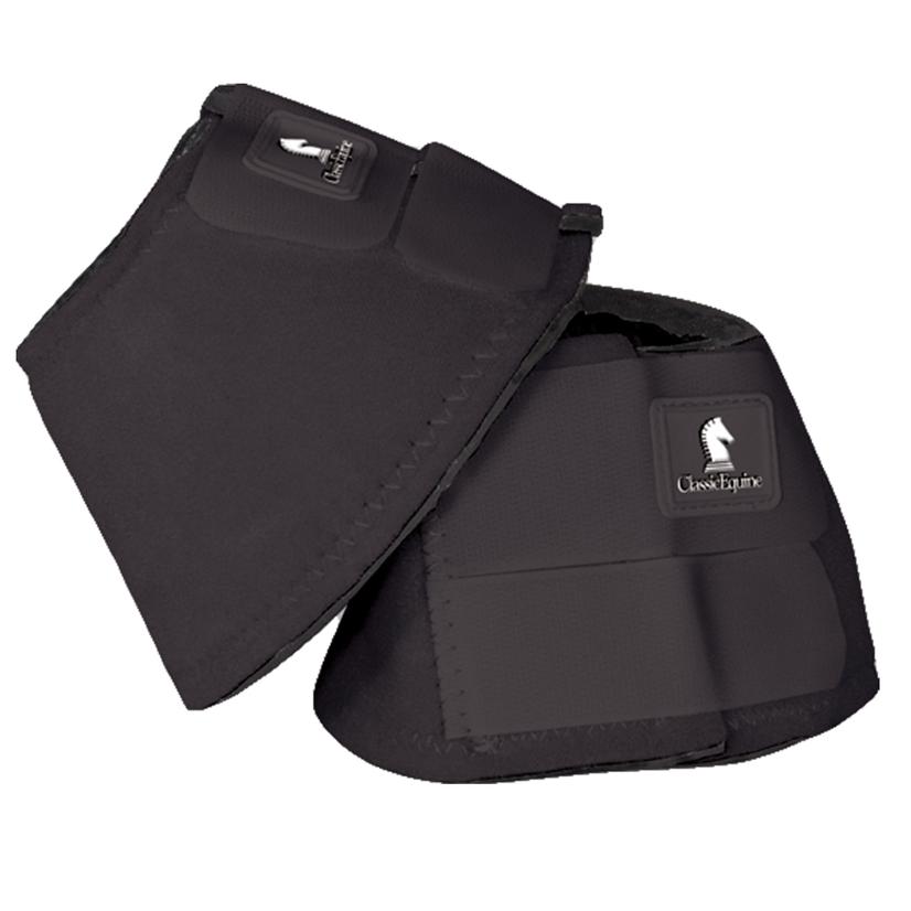 Classic Equine Tack M / Black Classic Neoprene Bell Boot