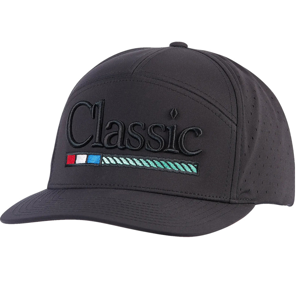 Classic Rope Other Classic Rope Black 3D Puff Embroidery Cap