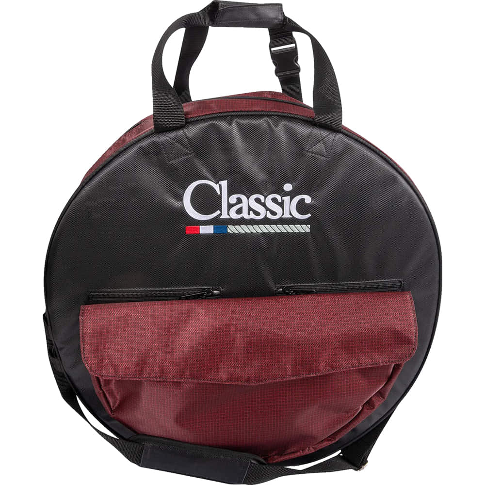 Classic Rope Ropes Classic Rope Deluxe Black and Ruby Basket Rope Bag