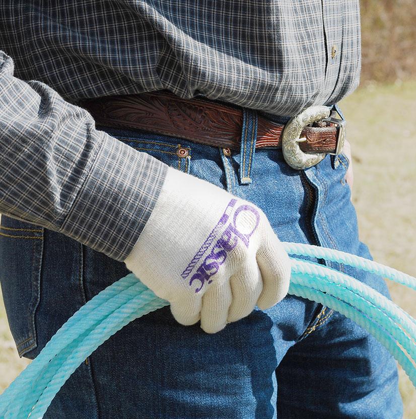 Classic Rope Tack Classic Cotton Roping Glove - Bundle of 12