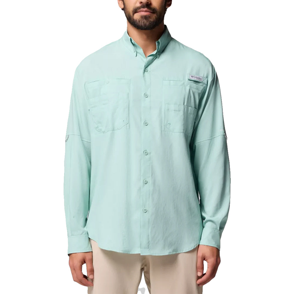 Columbia Men's PFG Tamiami II Long Sleeve Shirt - S - Green