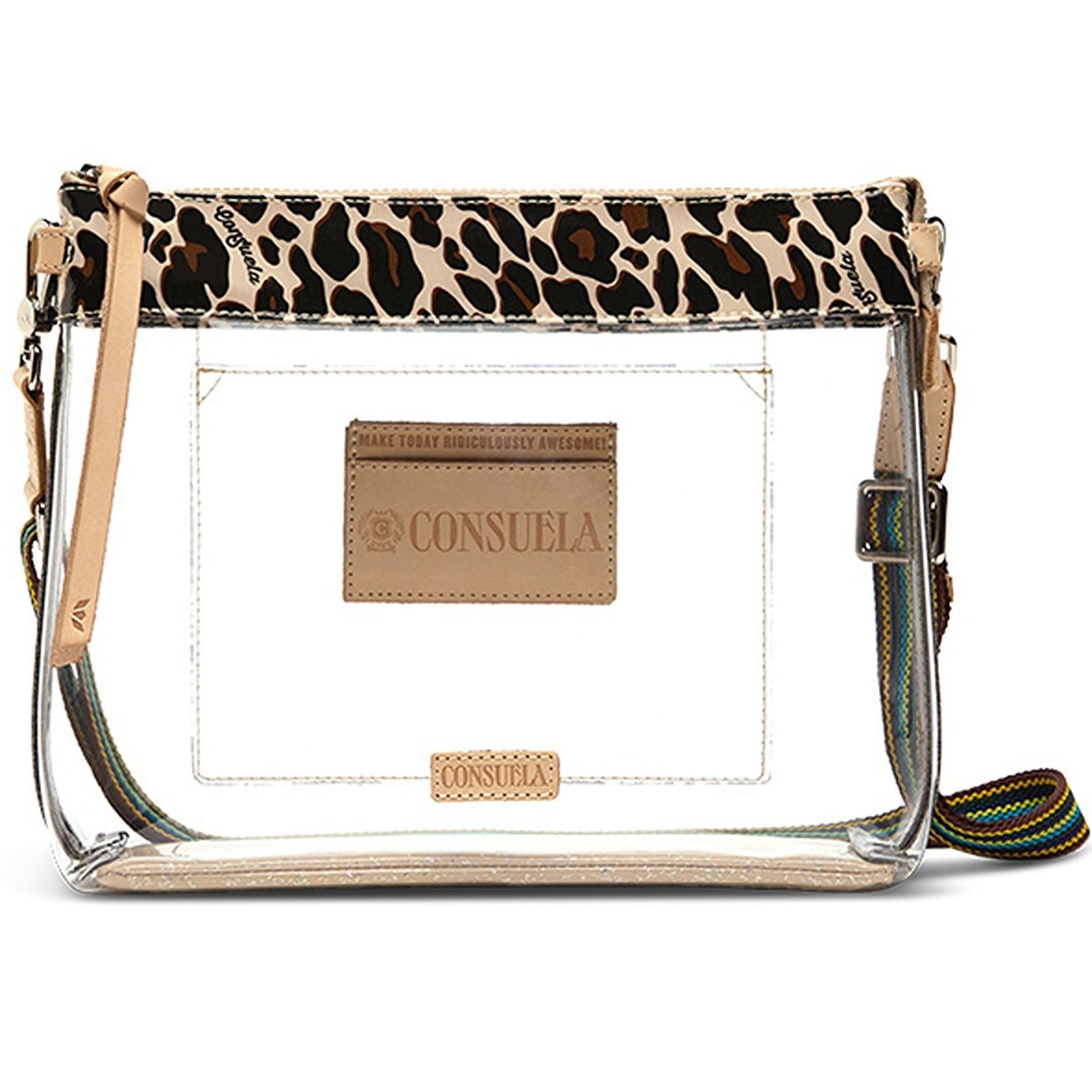 CONSUELA 1000 HAND BAGS DOWNTOWN CROSSBODY CLEAR MONA