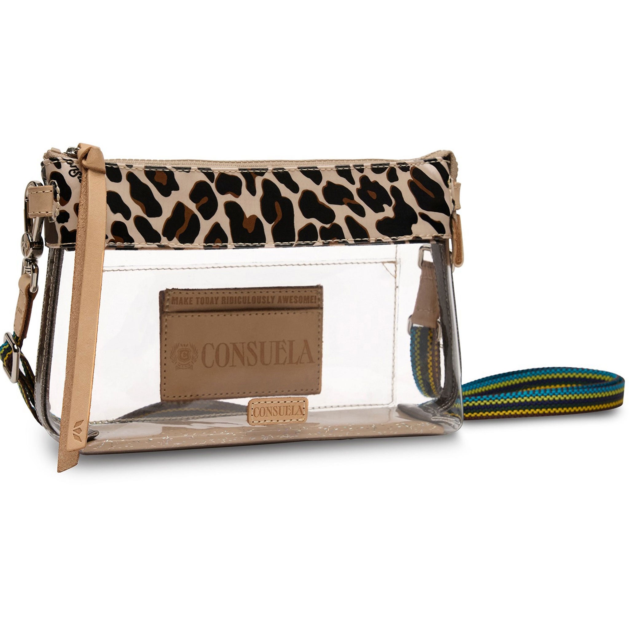 CONSUELA 1000 HAND BAGS MIDTOWN CROSSBODY CLEAR MONA