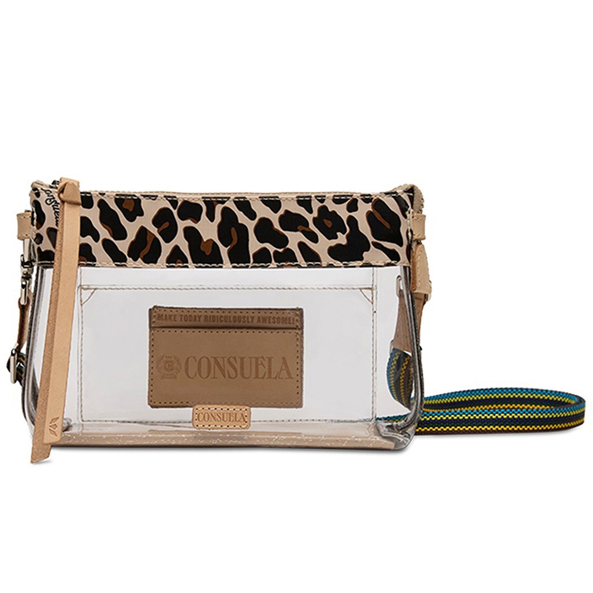 CONSUELA 1000 HAND BAGS MIDTOWN CROSSBODY CLEAR MONA