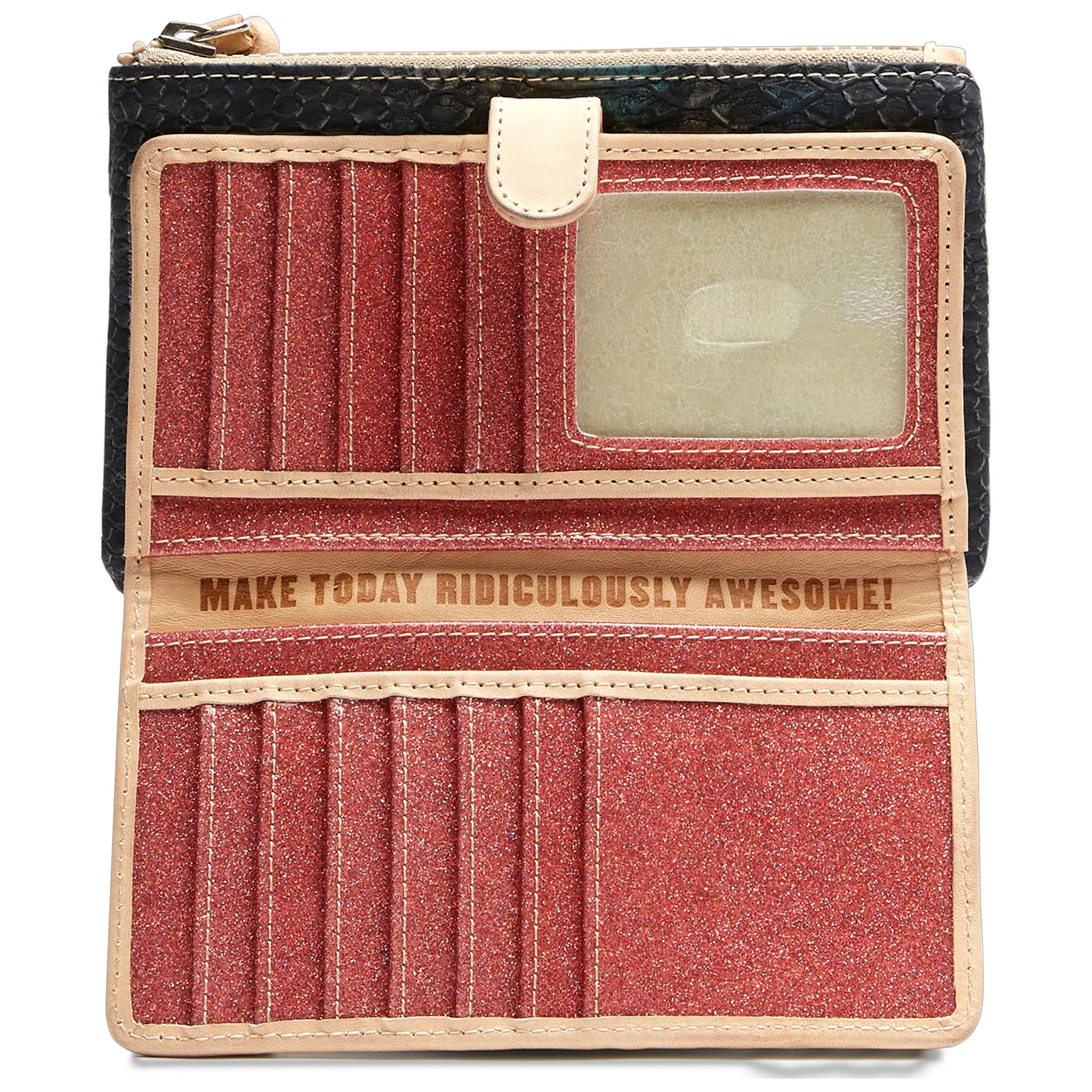 CONSUELA 8000 WOMENS WALLETS SLIM WALLET RATTLER