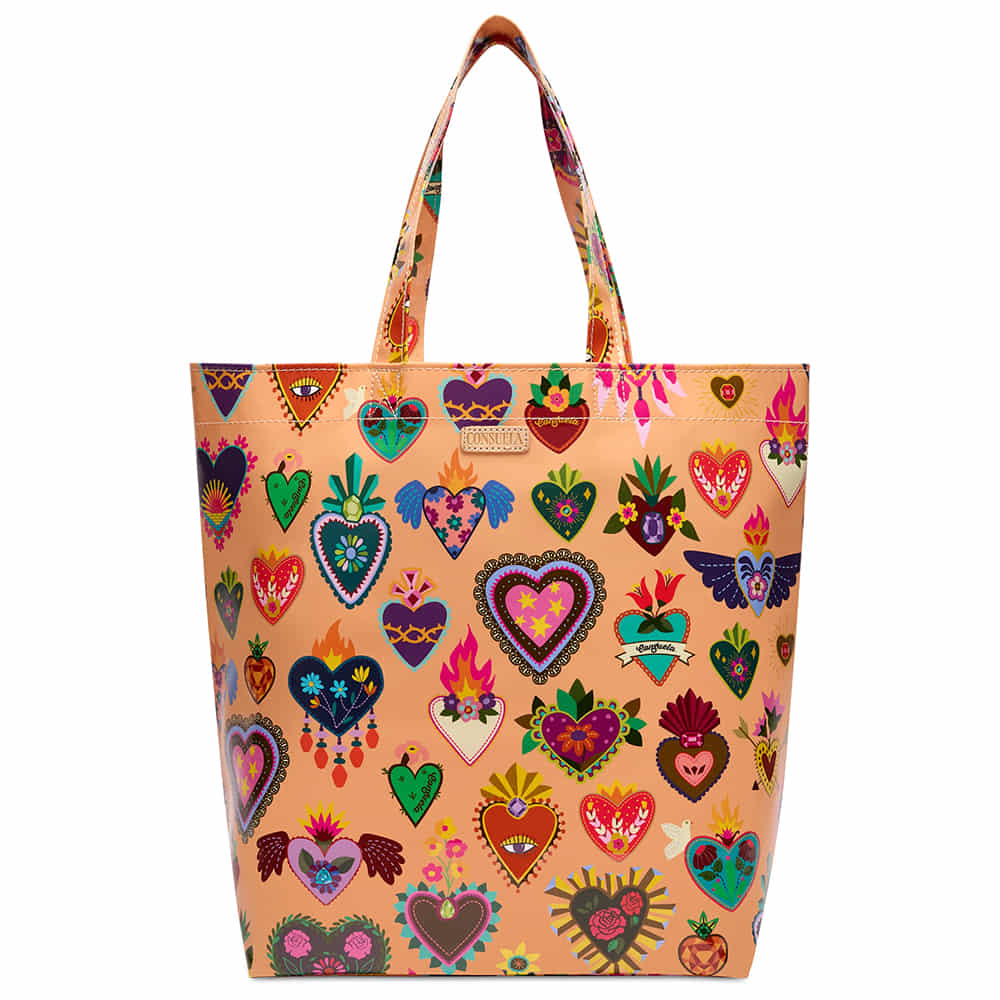 Consuela Other Consuela Women's Multicolor Peach Grab N Go Basic Bag