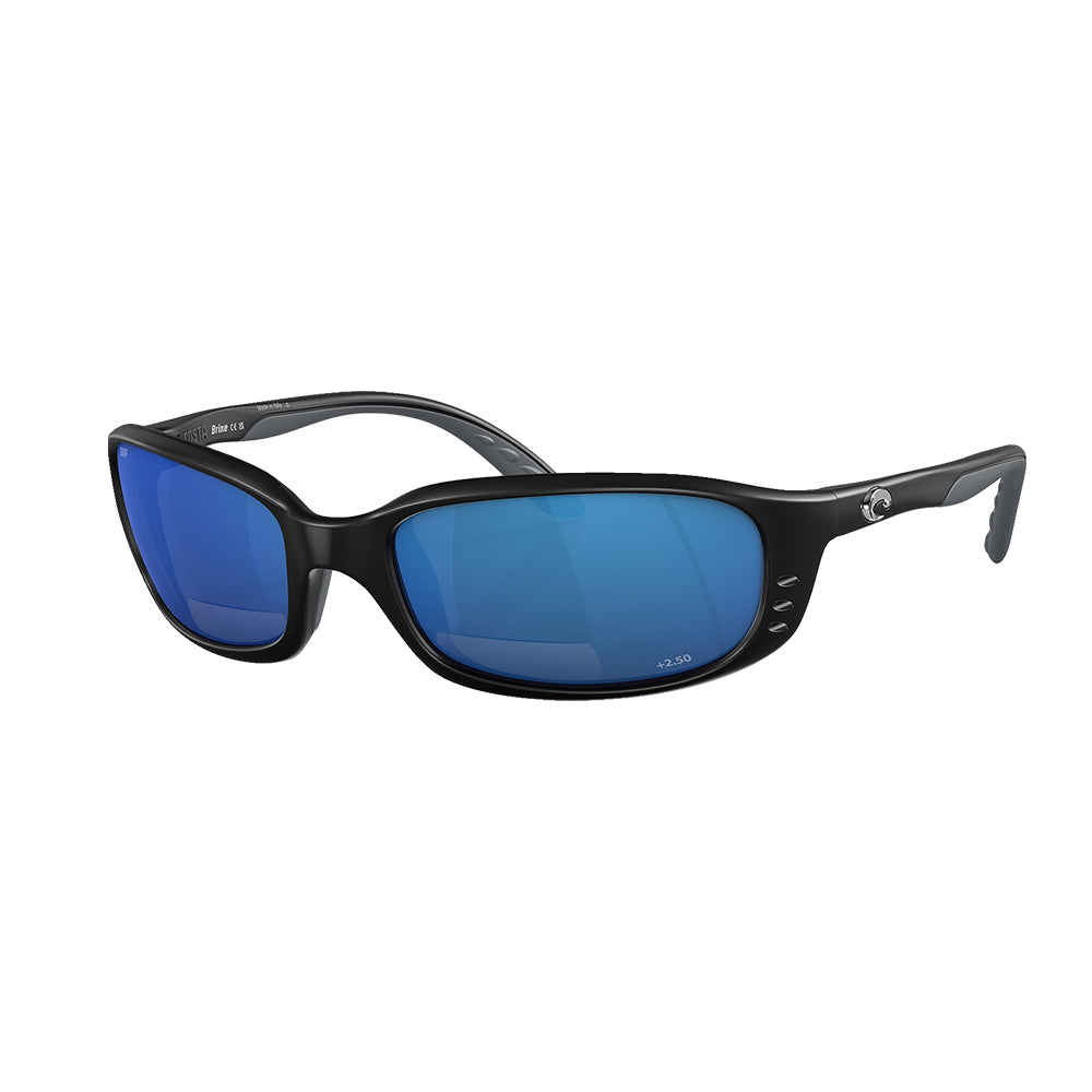 Costa Sunglasses Other Costa Brine Readers Matte Black With Blue Mirror