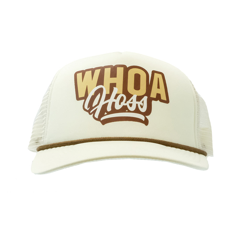 Cowboy Cool Hats Cowboy Cool Ivory Whoa Hoss Foam Trucker Cap