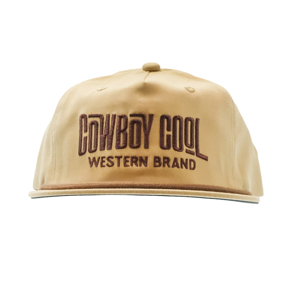 Cowboy Cool Hats Cowboy Cool Tan Wave Rider Rope Cap