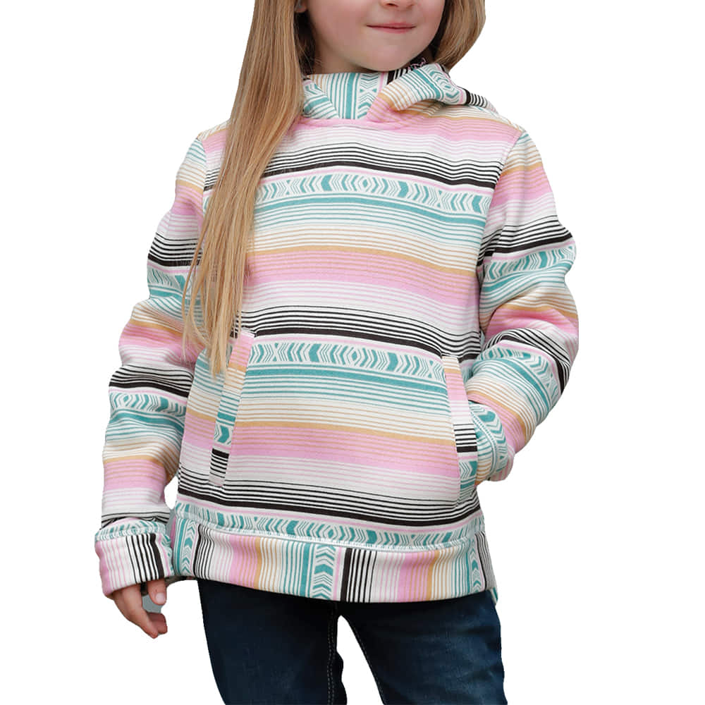 Cruel Denim Apparel Cruel Denim Girls Stripe Pullover Hoodie