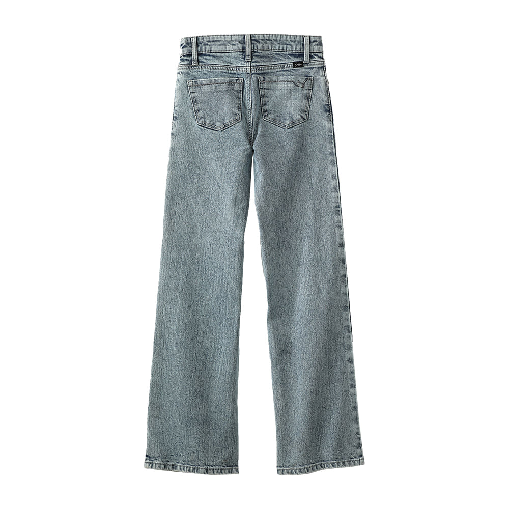 CRUEL GIRL 2000 GIRLS PANTS AND JEANS GIRLS HIGH RISE WIDE LEG JEAN