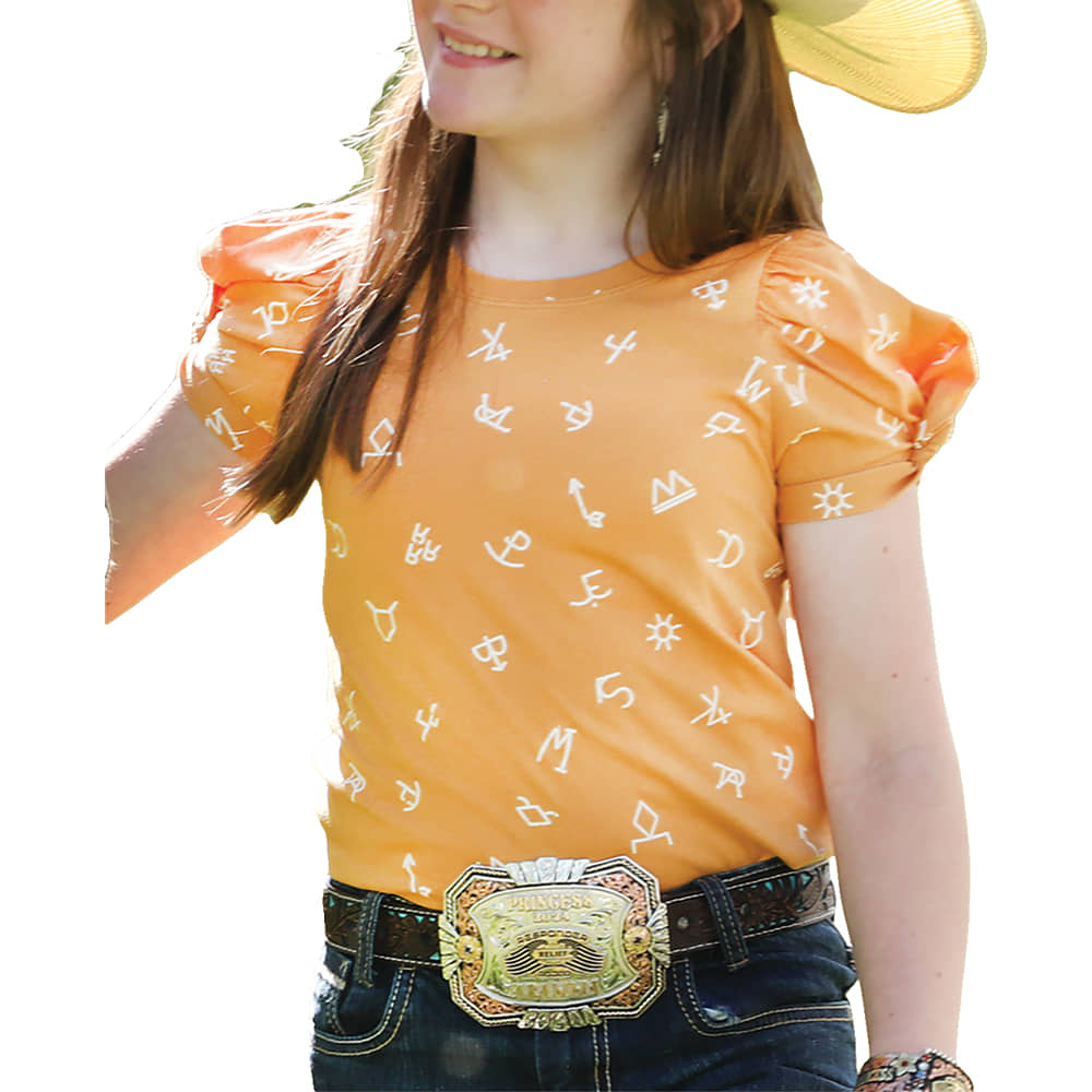 Cruel Girl Apparel Cruel Girl Branded Gold Girl's Tee