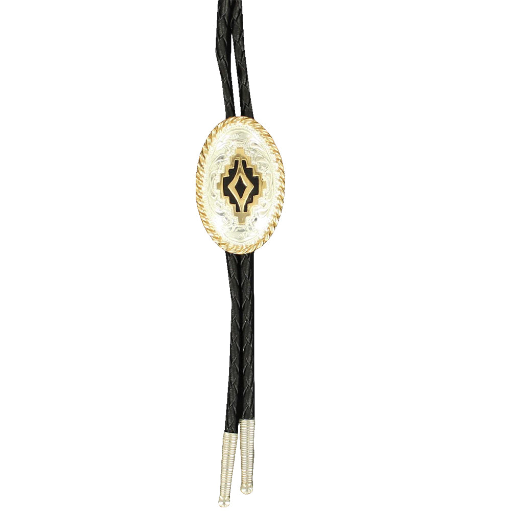 Crumrine Jewelry Crumrine Silver and Gold Bolo Tie