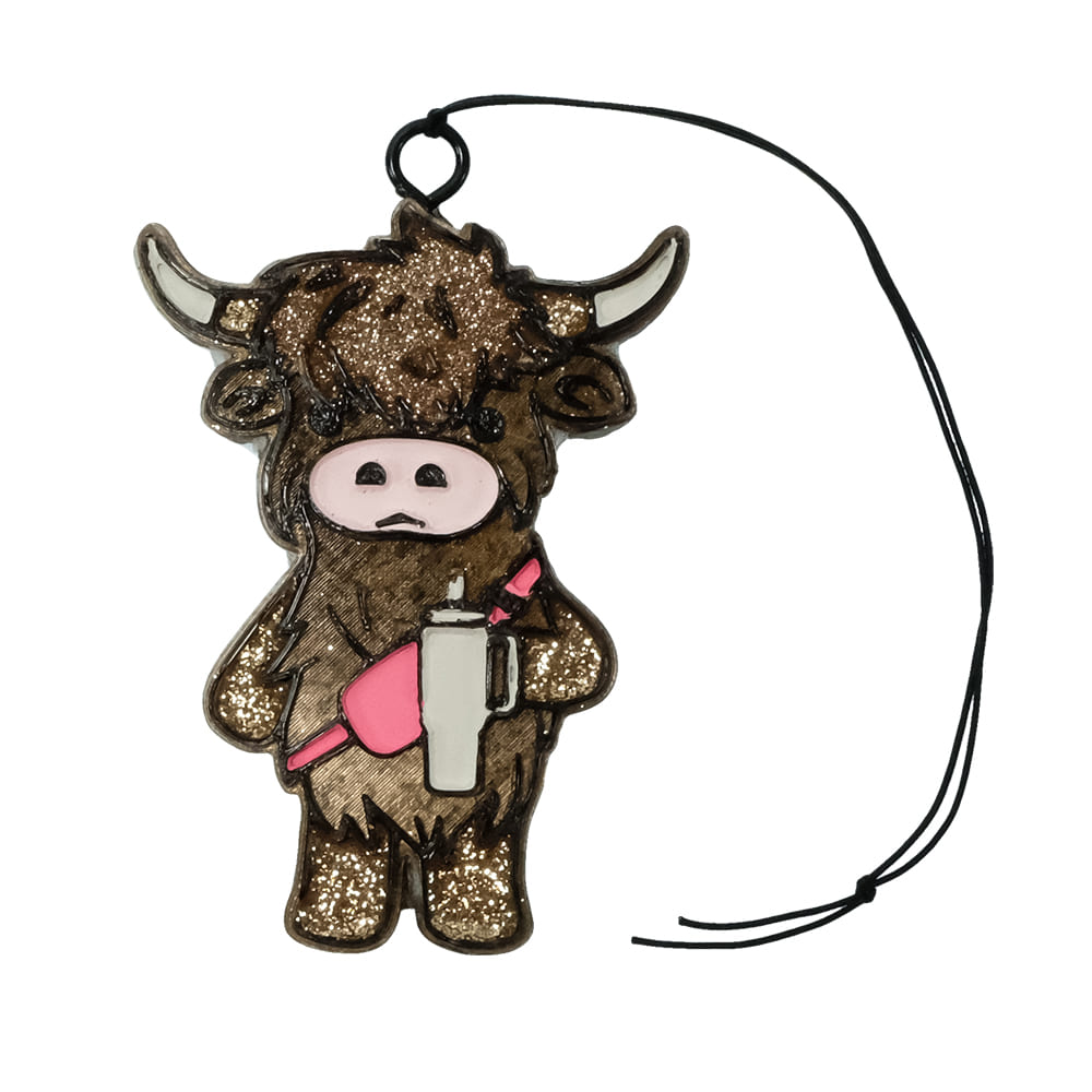 Cup Culture Home Decor Cup Culture Bougie Cow Car Freshie Scent