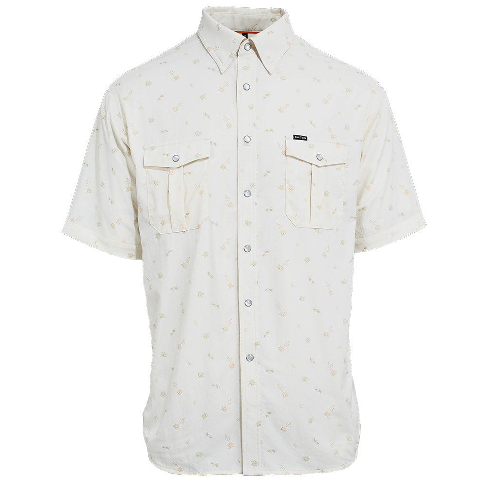 Dagon Fishing Apparel Dagon Fishing Men's Agave Drifter Short Sleeve Snap Shirt