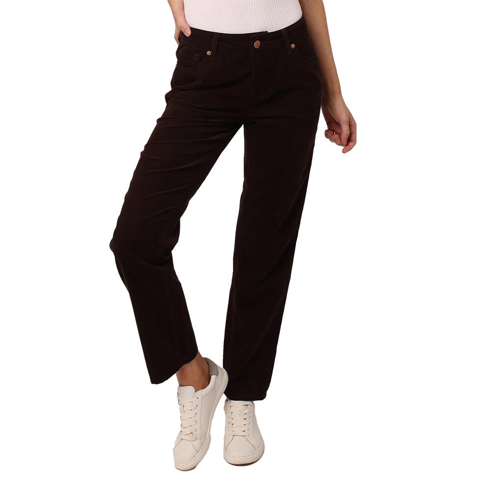 Dear John Denim Apparel Dear John Denim Dark Oak Blaire Corduroy Straight Leg Women's Jean