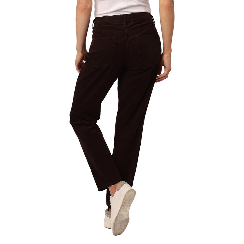 Dear John Denim Apparel Dear John Denim Dark Oak Blaire Corduroy Straight Leg Women's Jean