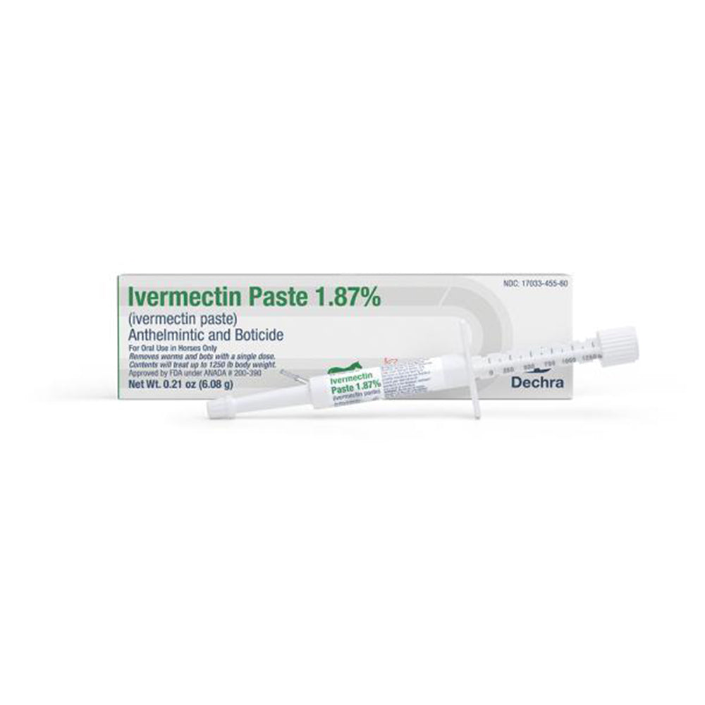 Dechra Supplies Dechra Ivermectin Apple Flavored Paste 1.87%